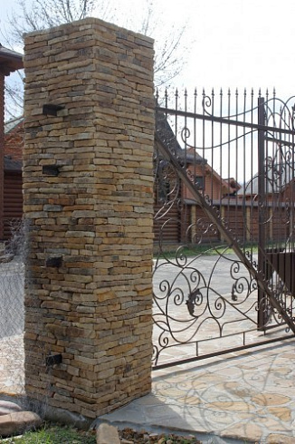 Kamenclub.ru: Песчаник (хворост) art PSG-5-06  купить в Электростали    1 900 руб/кв.м   фото КАМЕНЬ КЛУБ