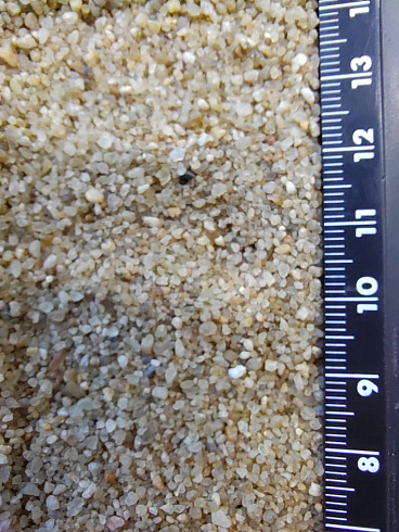 Кварцевый песок для пескоструйных работ фр. 0,8-1,6 мм.  купить в Электростали фото Камень Клуб