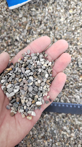 фото Галька черноморская фр. 3-5 мм. купить в Электростали  в интернет-портале КАМЕНЬ КЛУБ