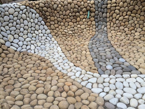 Kamenclub.ru: Песчаник ядра, фр. 100-300 мм  купить в Электростали песчаник бежевый серый рыжий речная галька 5 000 руб/т   фото КАМЕНЬ КЛУБ