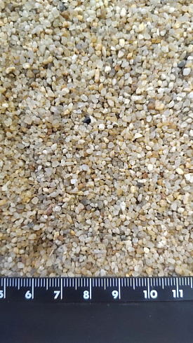 Кварцевый песок для пескоструйных работ фр. 0,8-1,6 мм.  купить в Электростали фото Камень Клуб