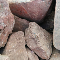 Яшма красная  (фр. 70-100 мм) фото Камень Клуб  купить в Электростали