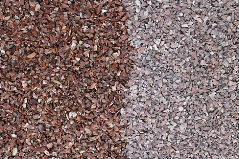 Kamenclub.ru: Мраморная крошка (щебень крошка розовый) фр. 5-10 мм.  купить в Электростали мрамор розовый, красный щебень колотый ландшафтный декоративный  11000 руб/т   фото КАМЕНЬ КЛУБ