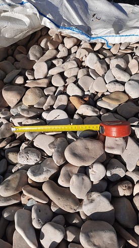 фото Галька каспийская фр. 40-70 мм. в интернет-портале КАМЕНЬ КЛУБ