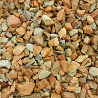 Kamenclub.ru: Щебень крошка желтый (ЗЛАТОЛИТ) фр. 40-70 мм.  купить в Электростали златолит мрамор бежевый, золотистый, желтый декоративный щебень  12000 руб/т   фото КАМЕНЬ КЛУБ