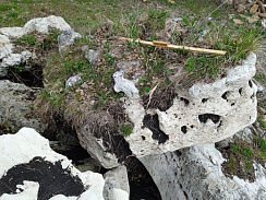 Kamenclub.ru: Выветренный известняк (степной) фр. 500-1500 мм.  купить в Электростали    10000 руб/т   фото КАМЕНЬ КЛУБ