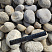 Kamenclub.ru: Галька речная окат (серо-белая) фр. 70-120 мм купить  в Электростали галька галечник бело-серая, серо-белая, серая, белая речная природная галька  8000 руб/т   фото КАМЕНЬ КЛУБ