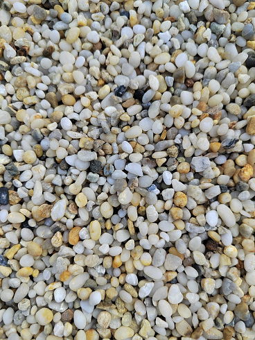 фото Галька крымская жемчужная фр. 3-5 мм. купить в Электростали  в интернет-портале КАМЕНЬ КЛУБ