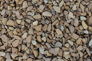 Kamenclub.ru: Щебень крошка желтый (песчаник) фр. 10-20 мм.  купить в Электростали песчаник бежевый, серый, рыжий декоративный ландшафтный щебень колотый 9500 руб/т   фото КАМЕНЬ КЛУБ