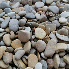 Галька каспийская фр. 3-10 мм.  купить в Электростали фото Камень Клуб