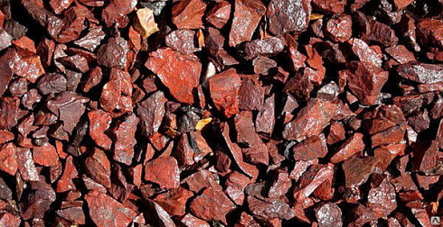 Kamenclub.ru: Щебень крошка красный (ЯШМА) фр. 5-10 мм.  купить в Электростали крошка каменная яшмы красный, бордовый, темно-красный декоративная крошка ландшафтная каменная яшмоидная 8500 руб/т   фото КАМЕНЬ КЛУБ