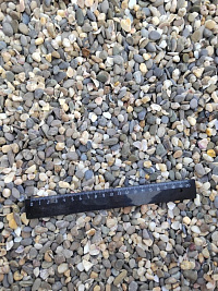 Галька крымская прибрежная фр. 5-10 мм.  купить в Электростали фото Камень Клуб