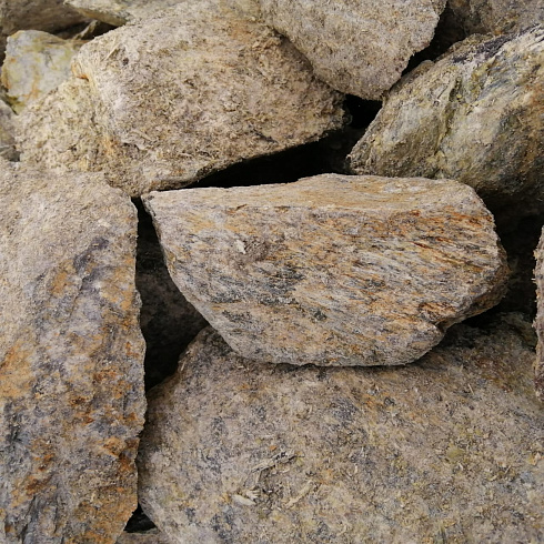 фото Змеевик салатовый  (фр. 70-100 мм)  купить в Электростали в интернет-портале КАМЕНЬ КЛУБ