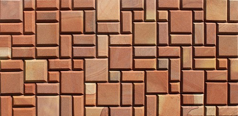 Kamenclub.ru: Песчаник (Римская кладка) art PSK-L-02  купить в Электростали    3950  руб/кв.м   фото КАМЕНЬ КЛУБ